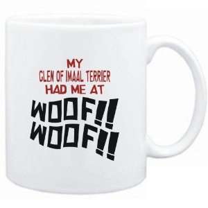  Mug White MY Glen of Imaal Terrier HAD ME AT WOOF Dogs 