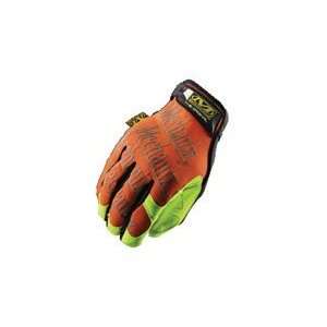   And Hi Viz Yellow The Safety Original Full Finger Synthetic Leather