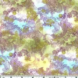  45 Wide Fusions Metallic Orchid Fabric By The Yard Arts 