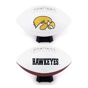  Iowa Hawkeyes NCAA Full Size Embroidered Football Sports 