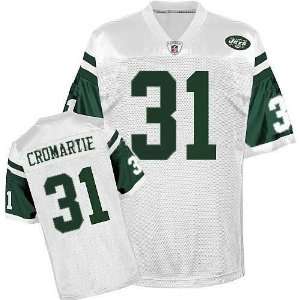  Antonio Cromartie #31 White New York Jets Reebok NFL 