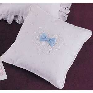  Tooth Fairy Pillow with Blue Bow