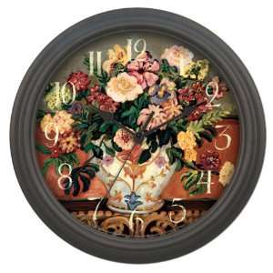   Artistic Wall Clock with Art Barbara Mocks Design