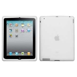  Apple iPad 2 Silicone Case (White) Cell Phones 