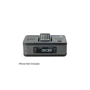  Memorex Clock Radio Dual Alarm for iPod   Black 02171 