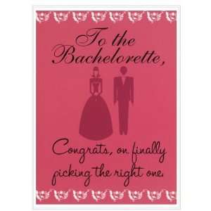  To the bachelorette greeting card   pack of 6 Health 