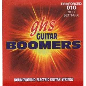  GHS Electric Guitar Tremolo Boomers Light, .010   .046, T 