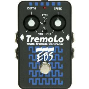  EBS TremoLo Triple Bass Tremolo Controller Pedal with 