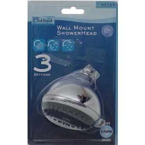    WALL MOUNT SHOWER HEAD 3 settings with metal ball