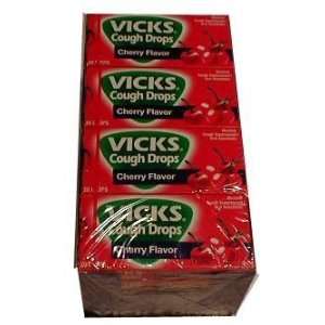 Vicks Cough Drops Cherry Flavor (20 Grocery & Gourmet Food