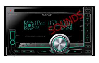 Kenwood DPX 404U CD  USB Double Din Car Stereo iPod iPhone Control 