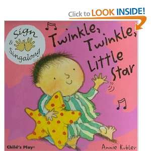  Sign and Sing Along Twinkle, Twinkle Little Star [Board 