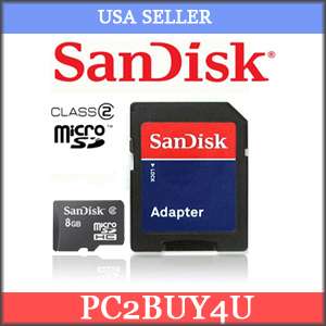   Micro SD HC Memory CARD FOR Samsung Galaxy Prevail NEW SANDISK  