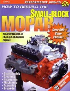 Build Small block Mopar 273/318/340/360/5.2/5.9 Engine  