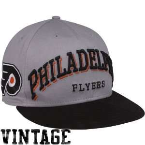 New Era Philadelphia Flyers Gray Black Mark 9FIFTY Snapback Adjustable 