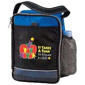   Takes A Team To Educate A Child (Blue) Verve Lunch Bag