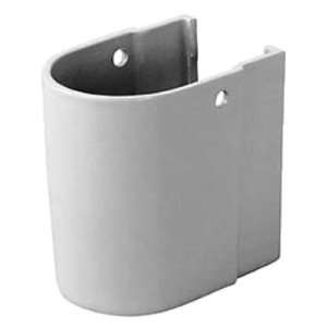   086387 Siphon cover White No Tap Holes Punched