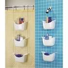   Hangs from Shower Head or Curtain Rod   White   36 1/4H x 11W x