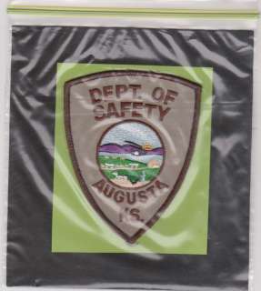 Augusta KS Dept of Public Safety Police/Fire/Ambulance patch  