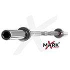 Xmark Fitness XMark 7 Chrome Olympic Bar (32mm) with Oversize Collars 
