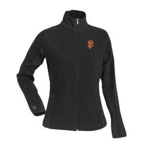  San Francisco Giants Womens Sleet Full Zip Fleece Jacket 