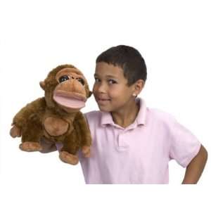  Bright Eyes Orangutan Puppet 10 by The Petting Zoo Toys 