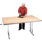 Sammons Preston Manual Height Adjustable Work Table   Model 8859D