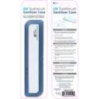 Zadro UV Toothbrush Disinfectant Scanner   Blue
