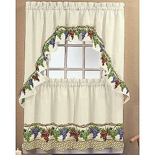   Tier Set  Essential Home For the Home Window Coverings Curtains