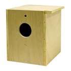 SportsmanSavings North American Pet Wooden Parakeet Nesting Box for 