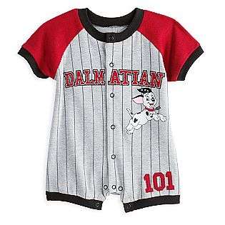 Infant Short Sleeve Romper with 101 Dalmations  Disney Baby Baby 