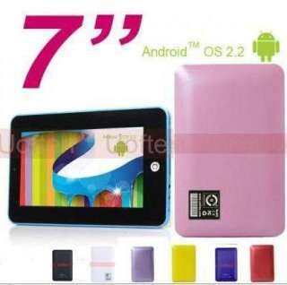 Inch Touchscreen MID 2G Android 2.2 OS Tablet PC WiFi 3G 5Col 