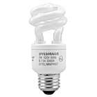 Sylvania 7 Watt Mini Twist CFL Medium Base Light Bulb