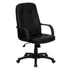   H8021 GG   High Back Black Glove Vinyl Executive Office Chair