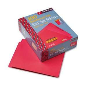  Colored File Folders Straight Cut Reinforced End 