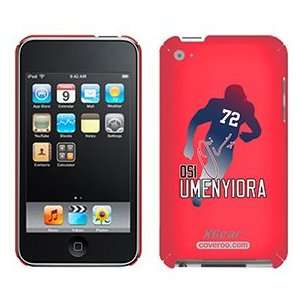  Osi Umenyiora Silhouette on iPod Touch 4G XGear Shell Case 