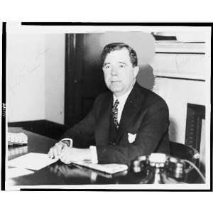 Huey P. Long,Former Louisiana governor Senate desk,1932  
