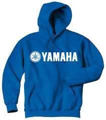 Royal Blue Yamaha Racing Hoodie Sweatshirt  