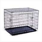 Aosom 48 Two Door Wire Pet Dog Crate with Divider   Size X Large (48 