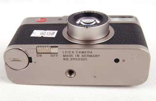 EX+* Leica CM w/40mm f/2.4 35mm Rangefinder Camera  