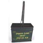 DDI Peace, Love, Joy Handled Container(Pack of 6)