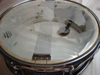  Vintage Ludwig Standard Jazz Festival Gold Strata Shell Snare Drum