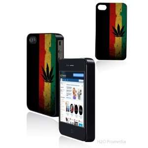  Ganja Red Gold Green   Iphone 4 Iphone 4s Hard Shell Case 