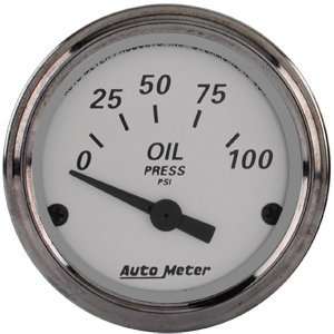  AutoMeter 2 Oil Press, 0 100 Psi Automotive