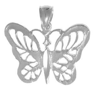  Beautiful Butterfly Pendant, #228 16, 15/16 Wide and 13 