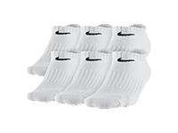 nike dri fit cotton quarter kids socks medium 6 pair $ 14 00