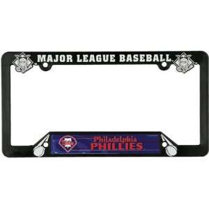   Phillies   Logo License Plate Frame MLB Pro Baseball