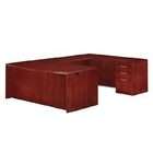   Furniture Bow Front Executive U Shaped Desk by DMI Office Furniture