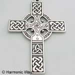 Extra Large CELTIC CROSS ~ Detailed Pendant Necklace  