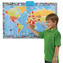   Interactive Talking World Map   International Playthings   
